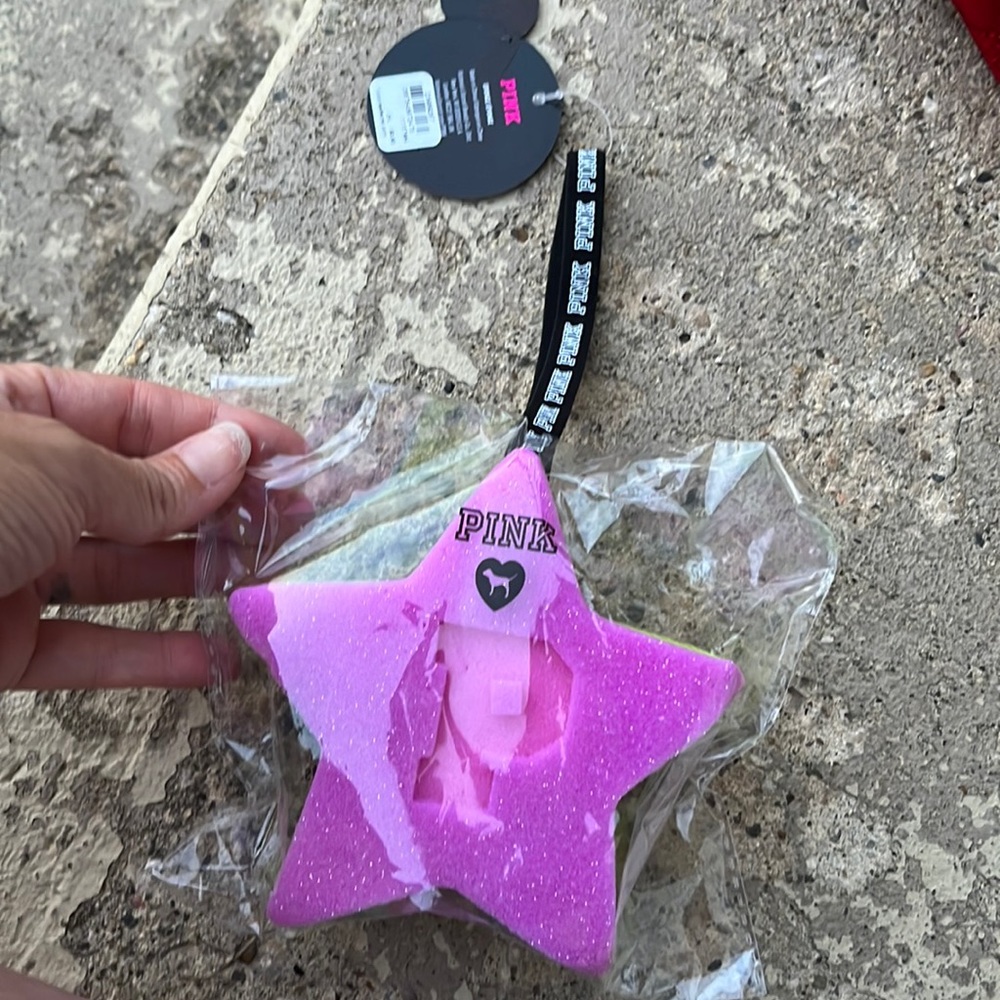 New Pink Loofah